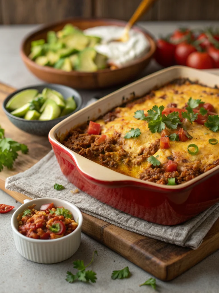 Texas Tamale Pie Casserole