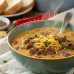 The Best Cheeseburger Soup