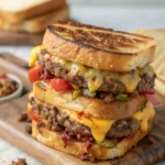 Ultimate Cheesy Ground Beef Melt