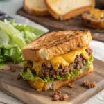 Ultimate Cheesy Ground Beef Melt