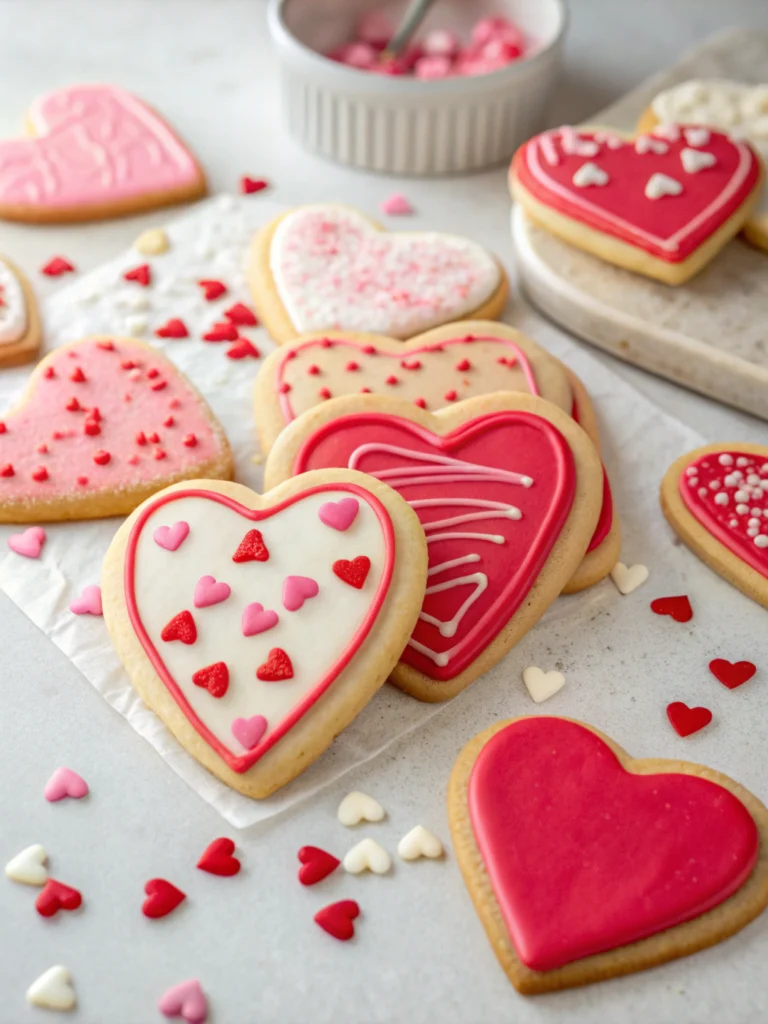 Valentine Sugar Cookies