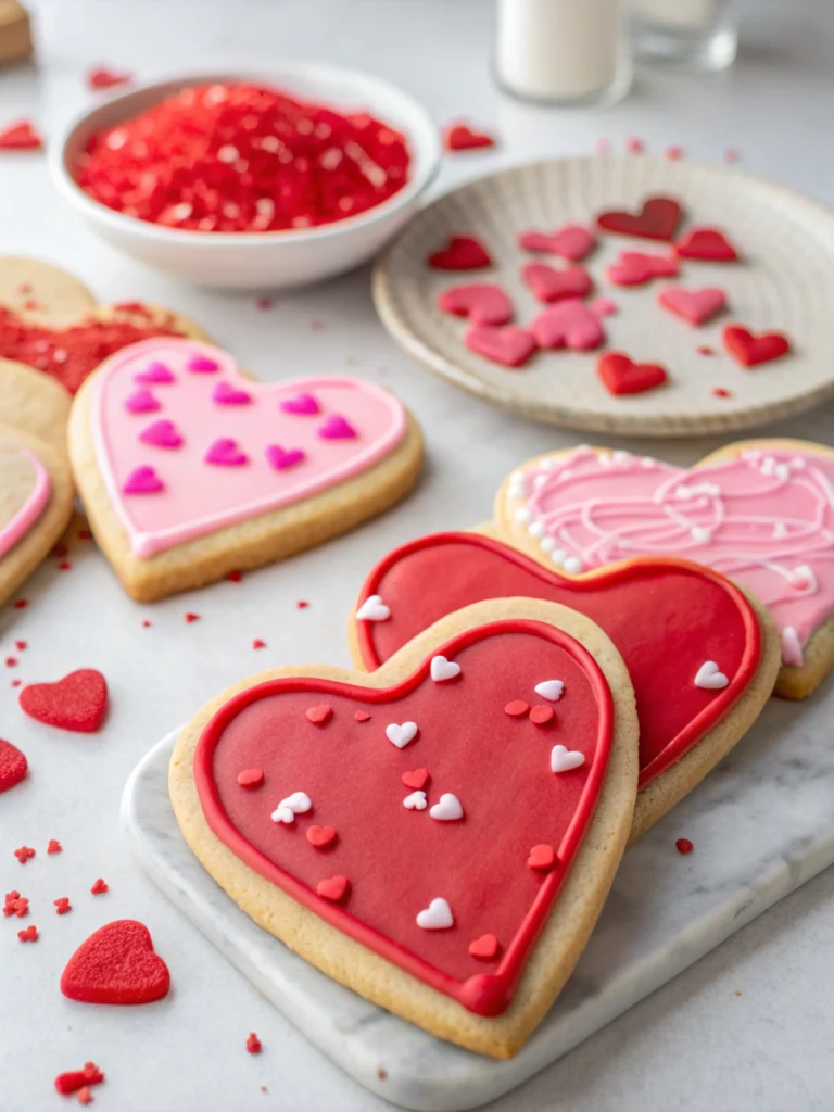Valentine’s Day cookies