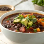 black bean soup recipe