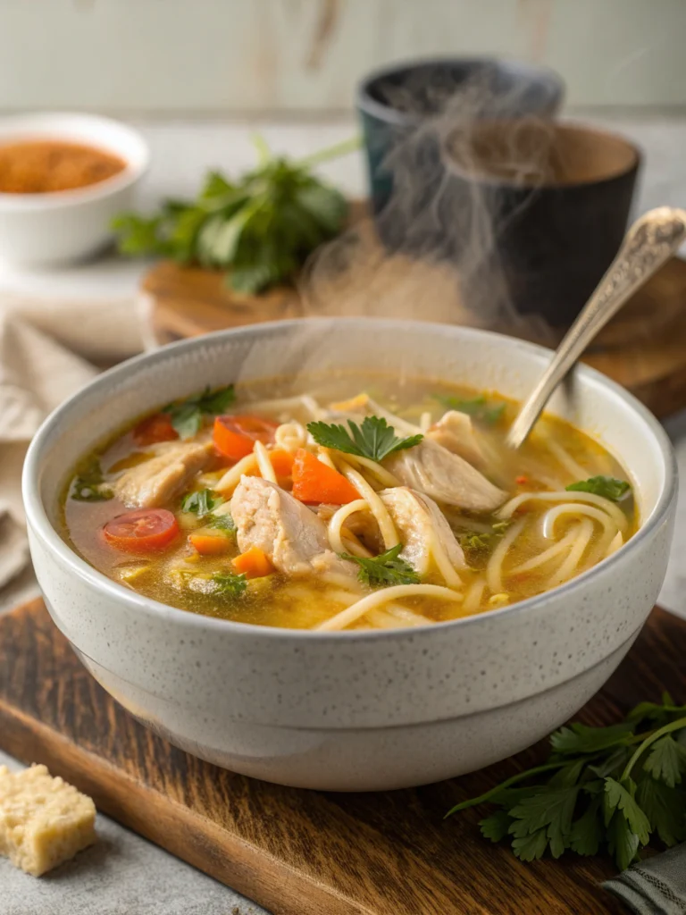 chicken noodle soup recipe