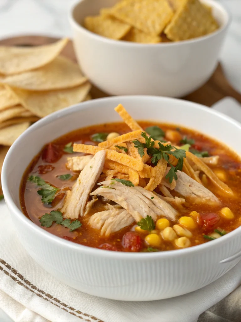 chicken tortilla soup recipe