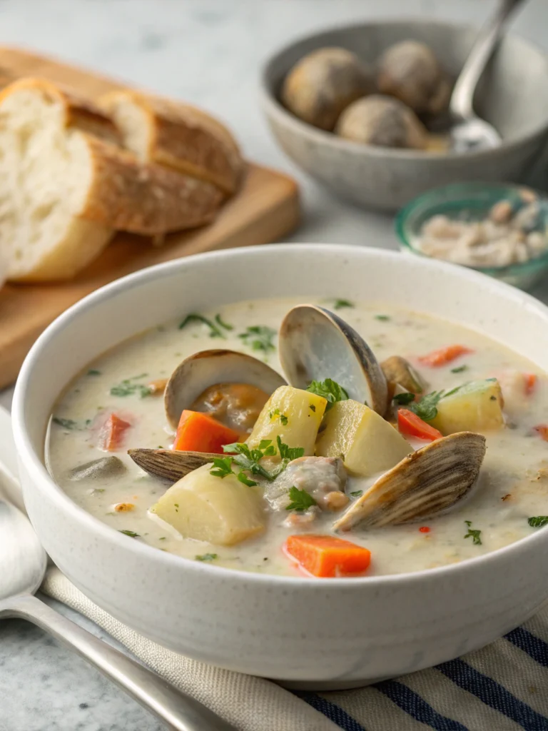 clam chowder recipe