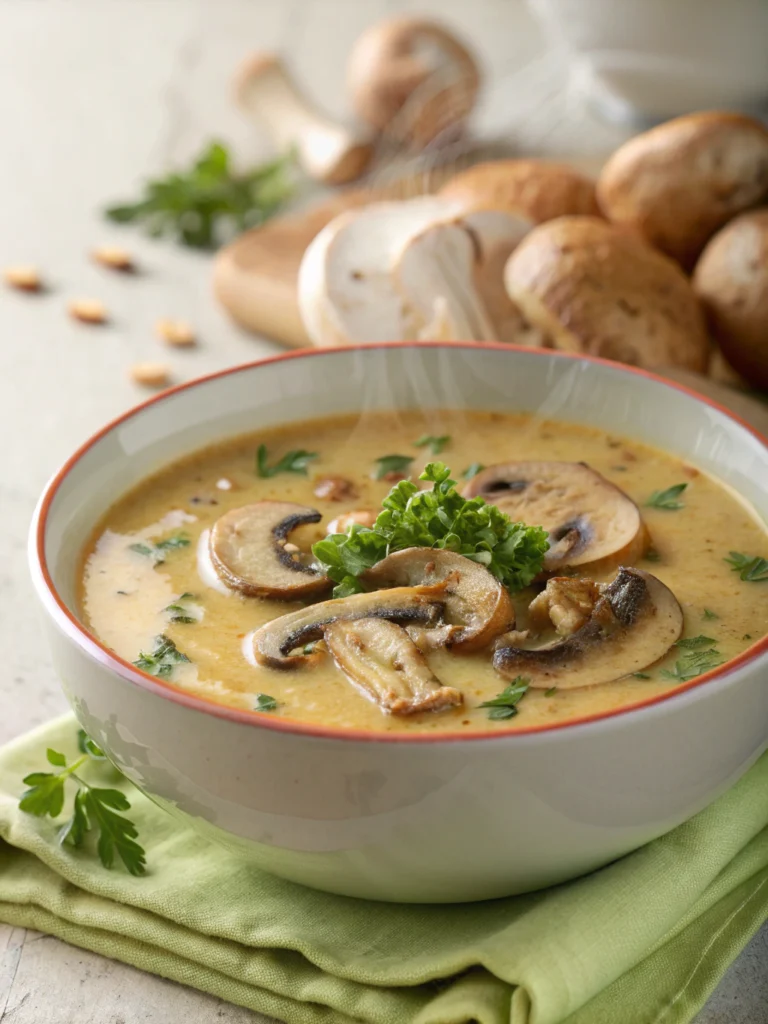 cream of mushroom soup recipe