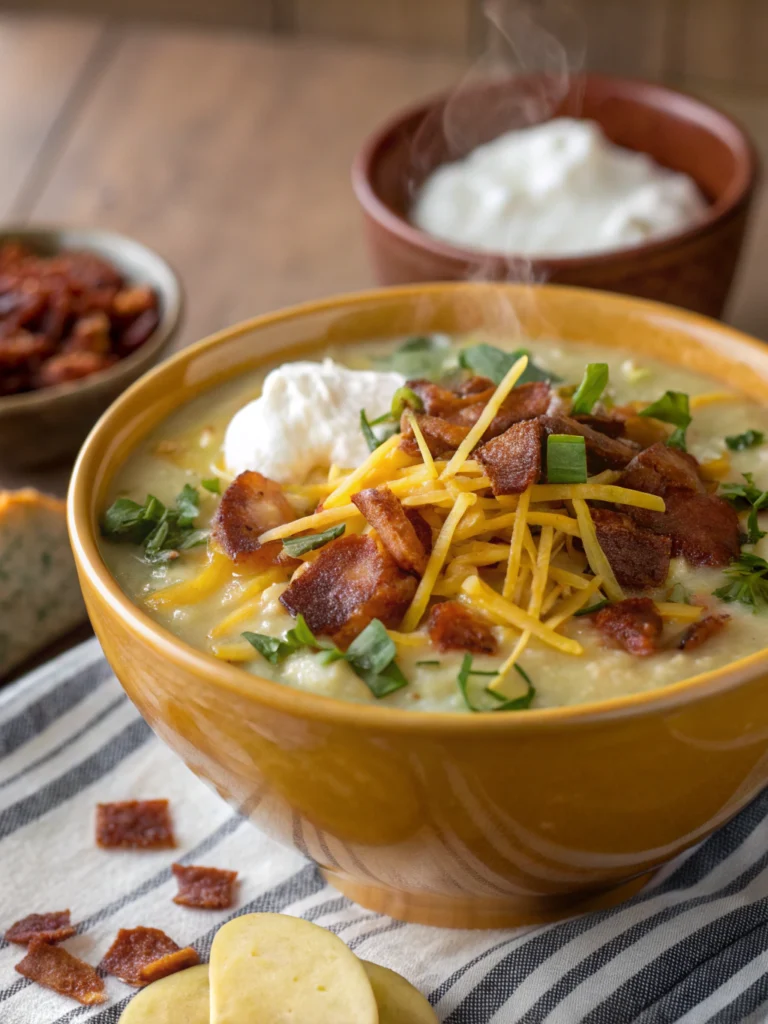 loaded potato soup recipe
