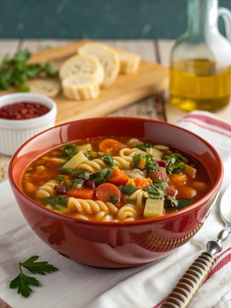minestrone soup recipe