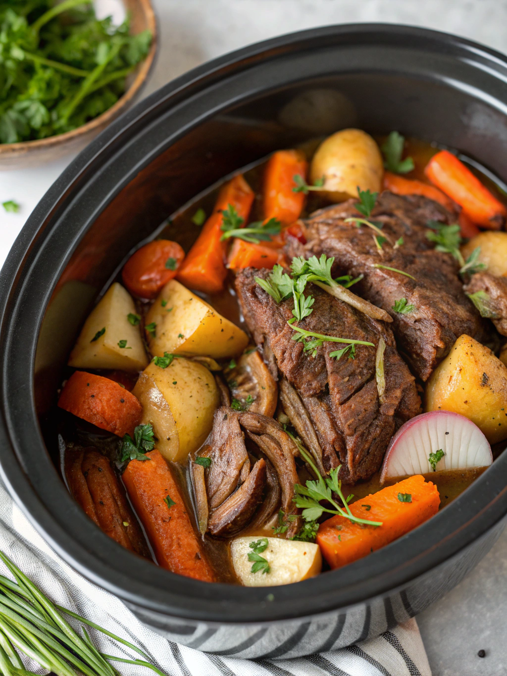 5-Star Pot Roast Slow Cooker Recipe