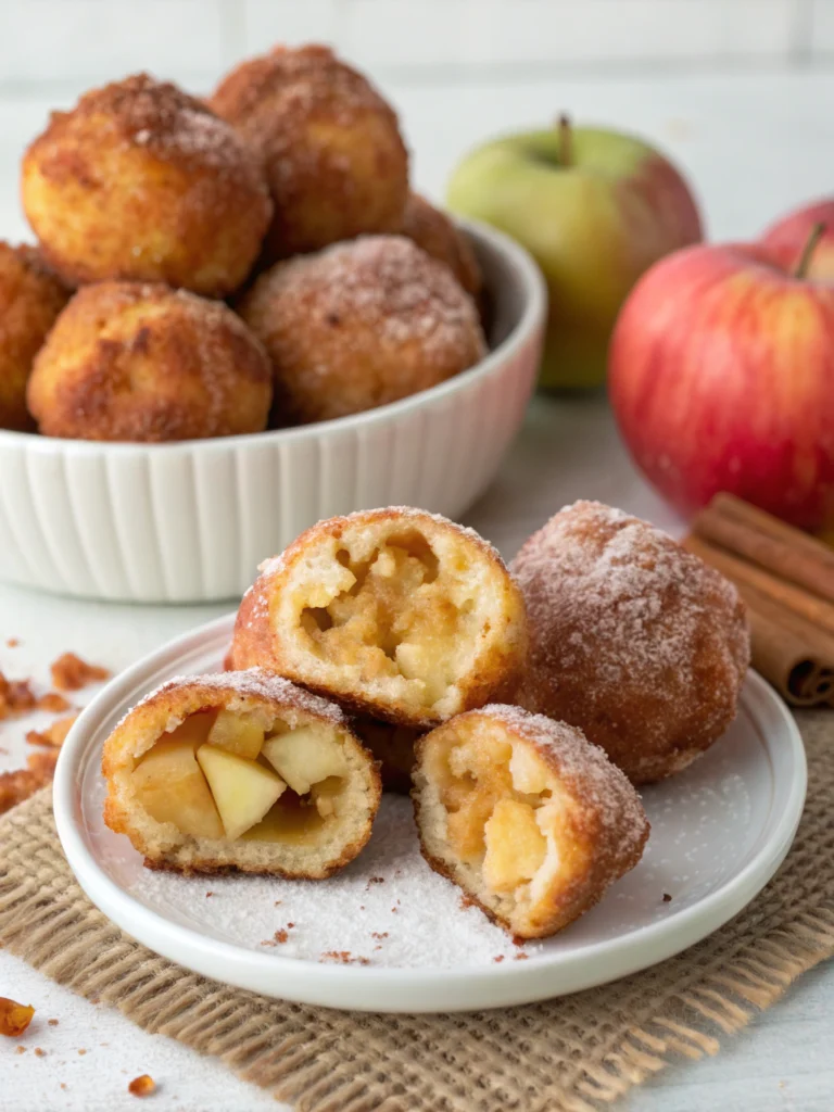 Apple Fritter Bites