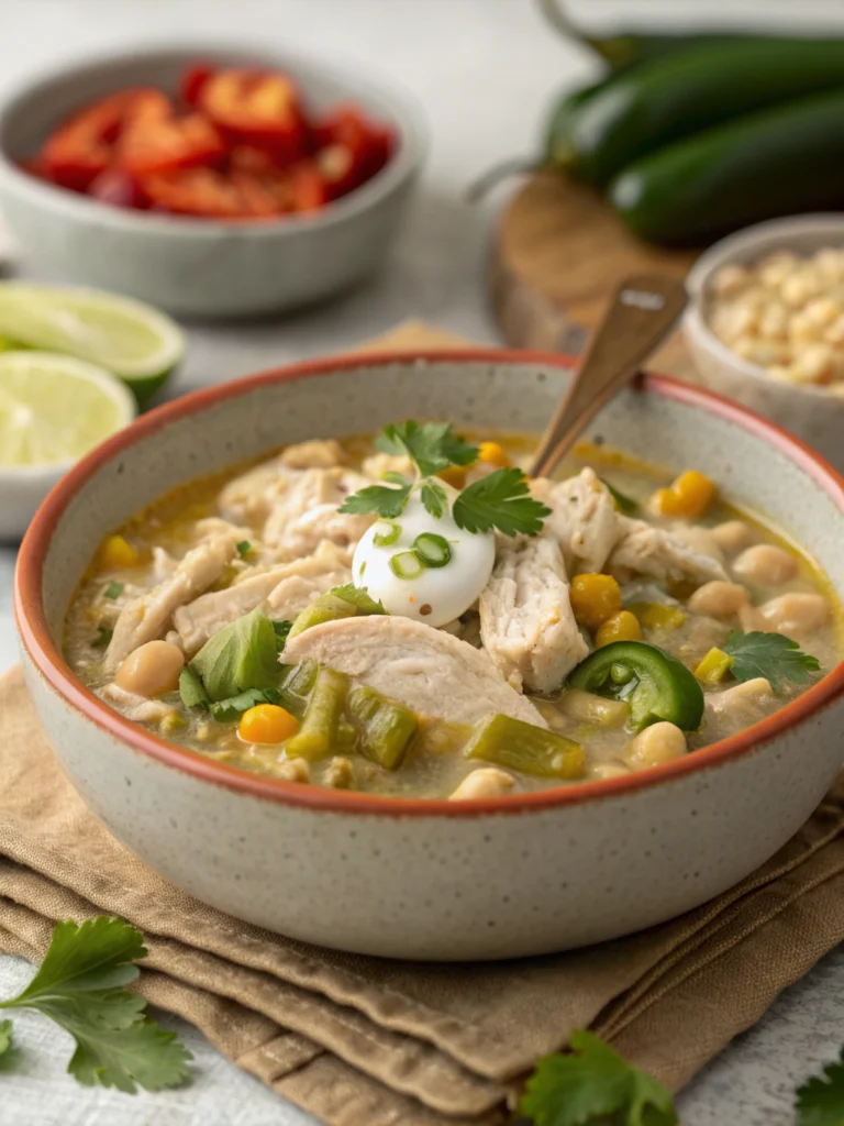 Best High Protein White Chicken Chili