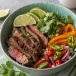 CILANTRO LIME STEAK BOWLS