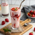 Cafe Style Korean Strawberry Milk