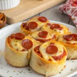 Cheesy Pepperoni Pizza Roll Ups