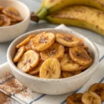 Cinnamon-Sugar Air Fryer Banana Chips