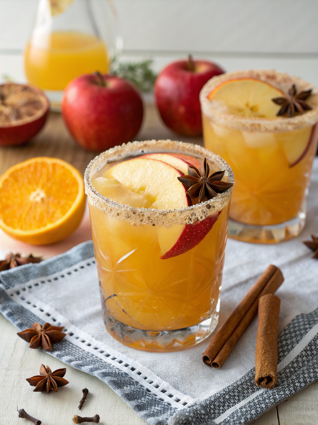 Citrus Spice Mulled Rum & Apple Punch