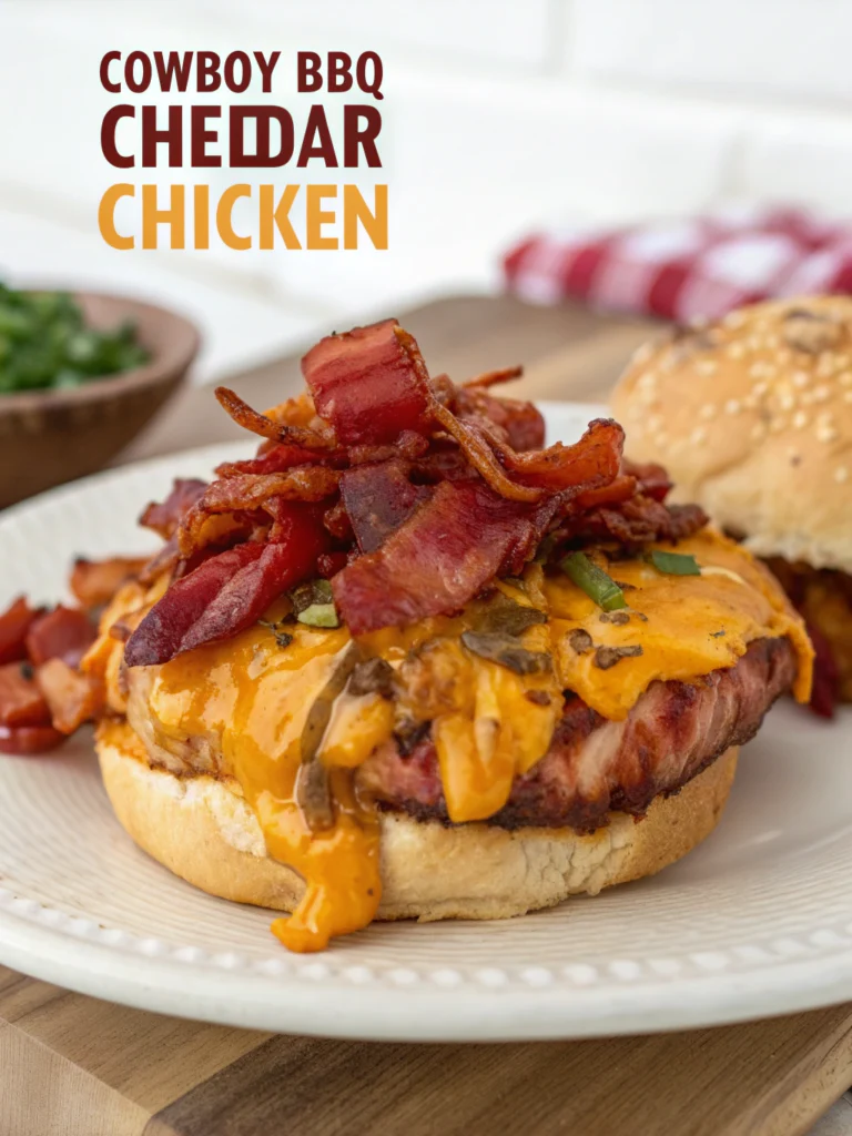 Cowboy BBQ Bacon Cheddar Chicken