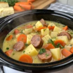 Cozy Crockpot Potato Soup with Sausage