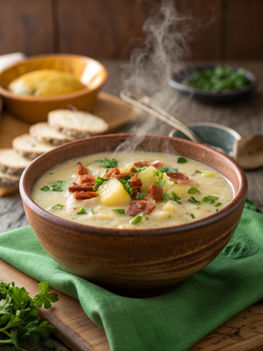How 5 Ingredients Make The Best Creamy Irish Potato Soup for Your St. Patrick's Day Feast