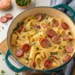 Creamy Kielbasa Pasta Made Easy in One Pot