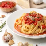 Creamy Tomato Garlic Pasta Fast
