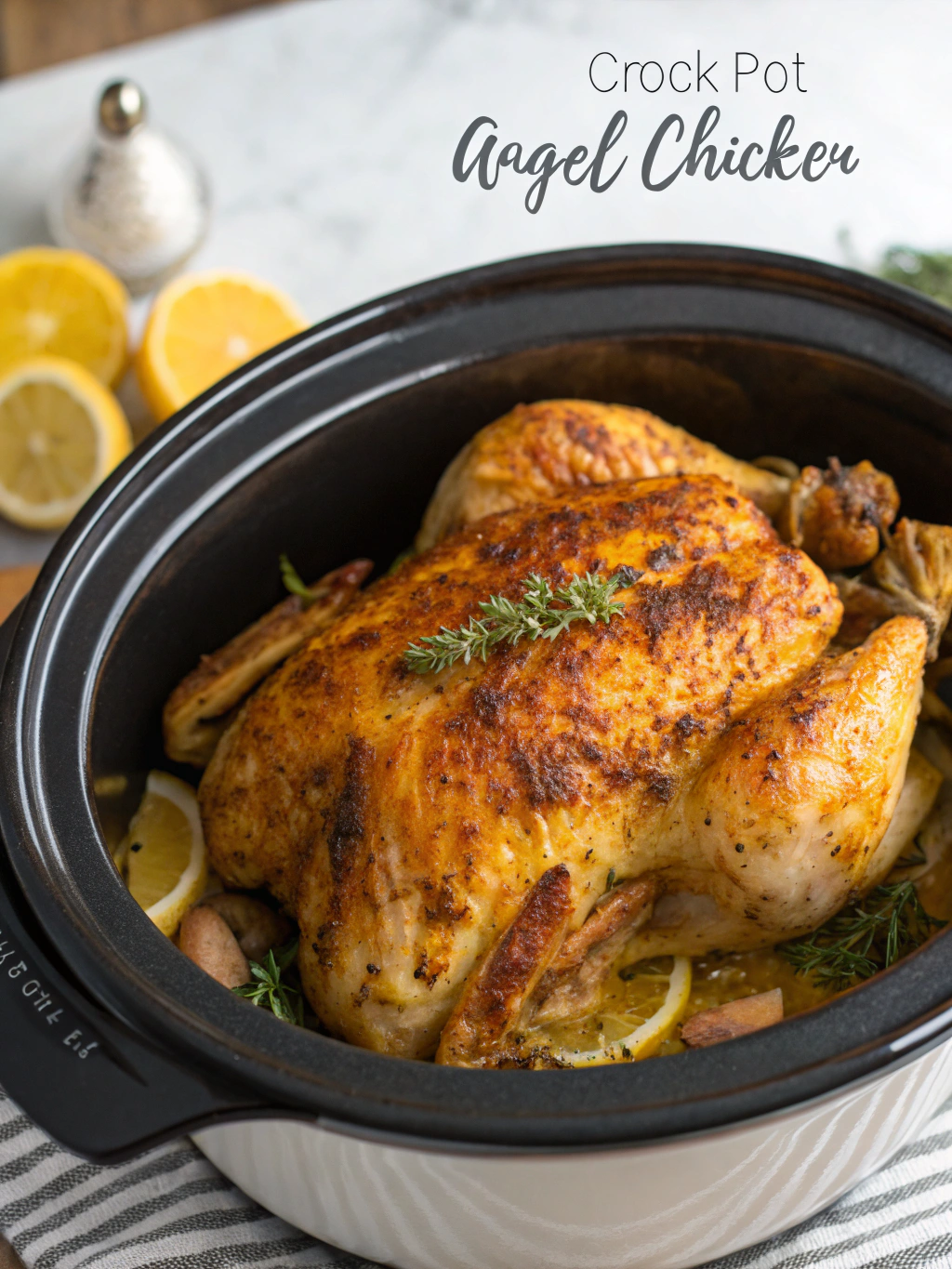 Crock Pot Angel Chicken