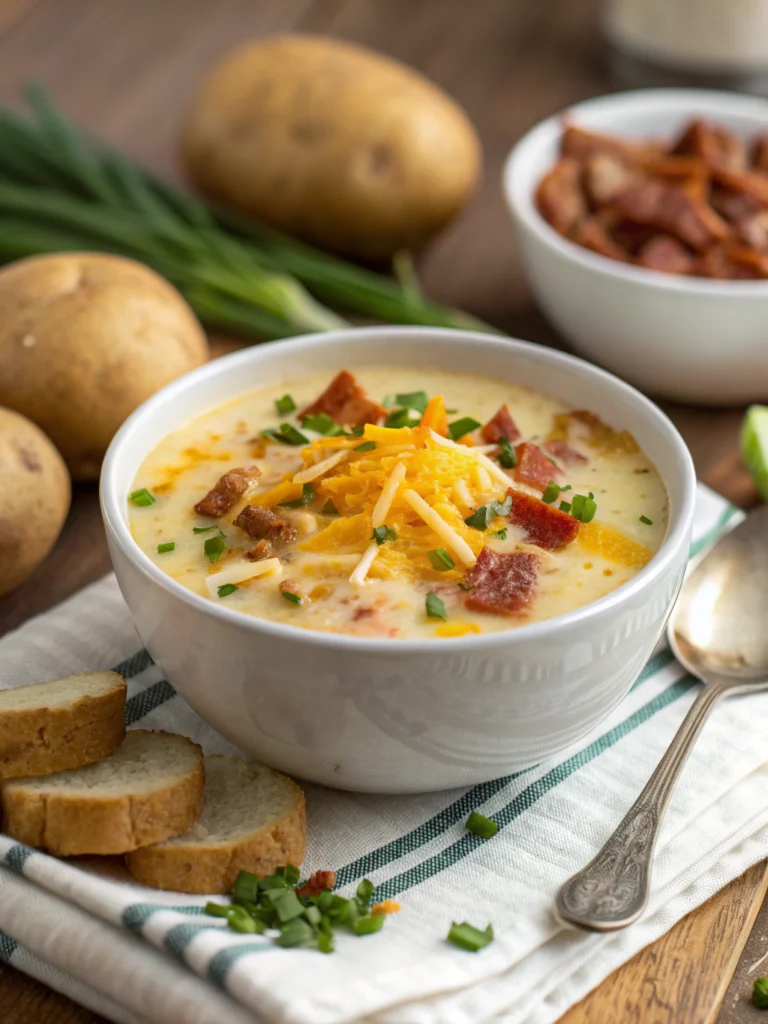 Crock Pot Crack Potato Soup