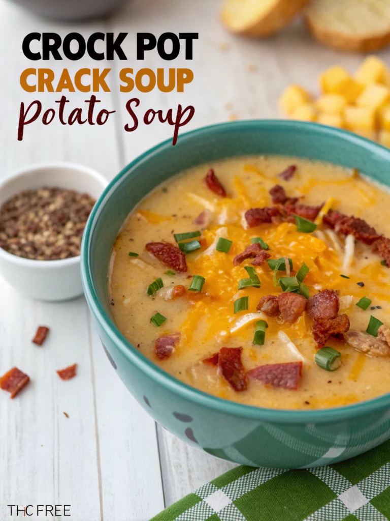 Crock Pot Crack Potato Soup