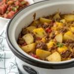 Crockpot Hamburger Potato Casserole