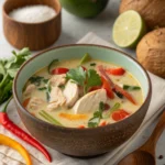 Crockpot Thai Coconut Chicken Soup