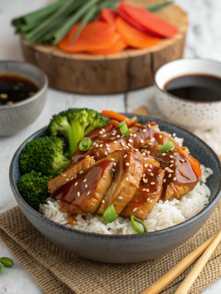Dump and Go Crockpot Teriyaki Chicken