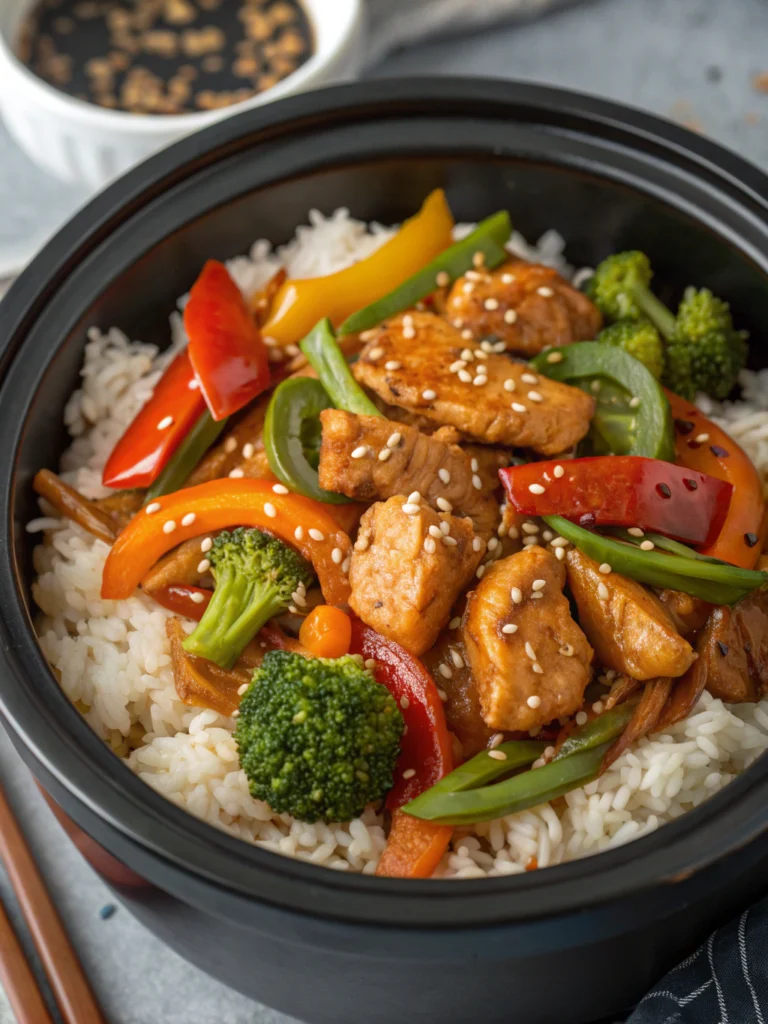 Dump and Go Crockpot Teriyaki Chicken