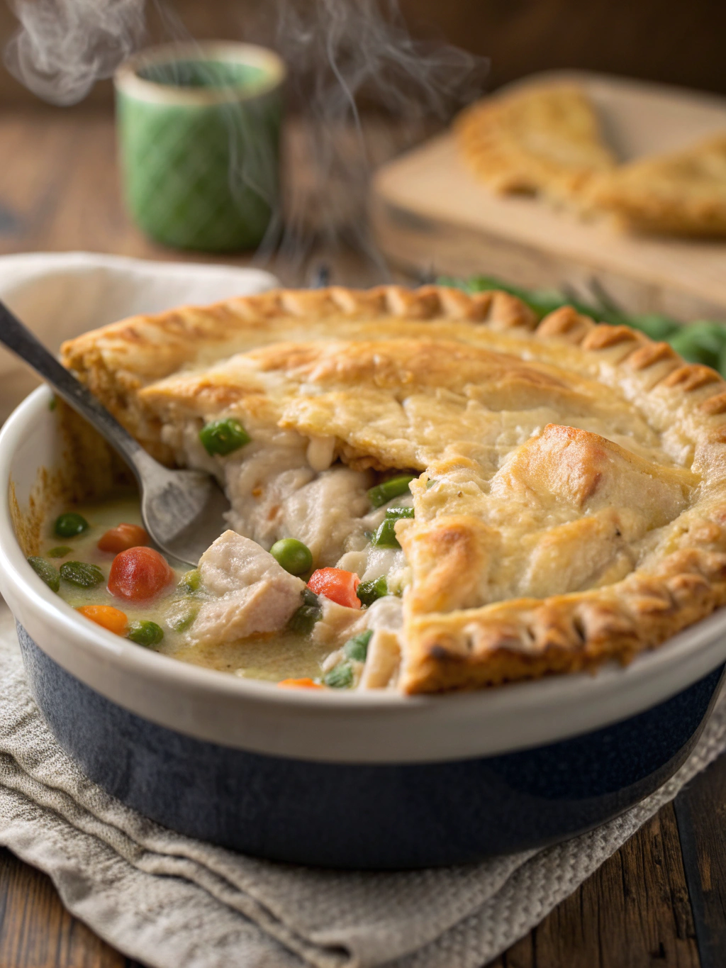 Easy Crockpot Chicken Pot Pie Recipe