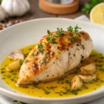 Easy Garlic Chicken Breast with Buttery Sauce
