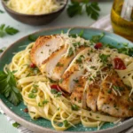 Easy Garlic Parmesan Chicken Pasta Recipe for a Healthy Dinner