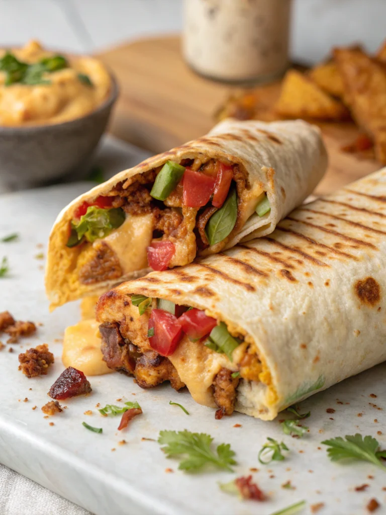 Easy Grilled Cheese Burrito Copycat Recipe