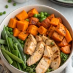 Easy & Healthy Chicken and Sweet Potato Bowls