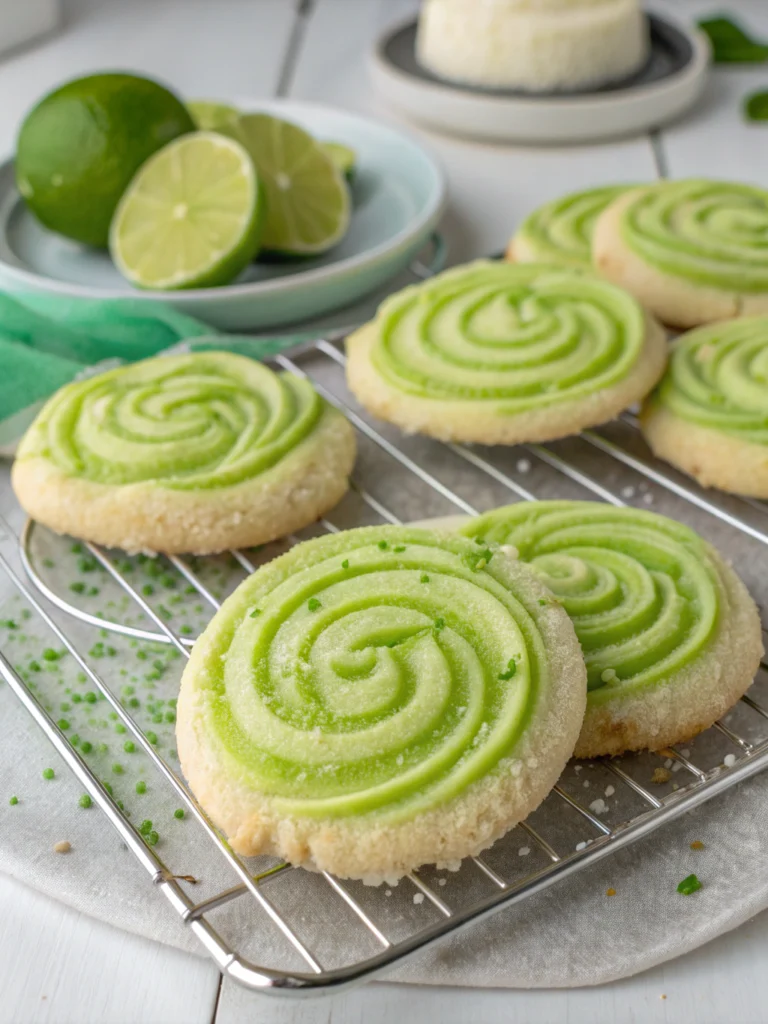 Easy Lime Jello Sugar Cookies