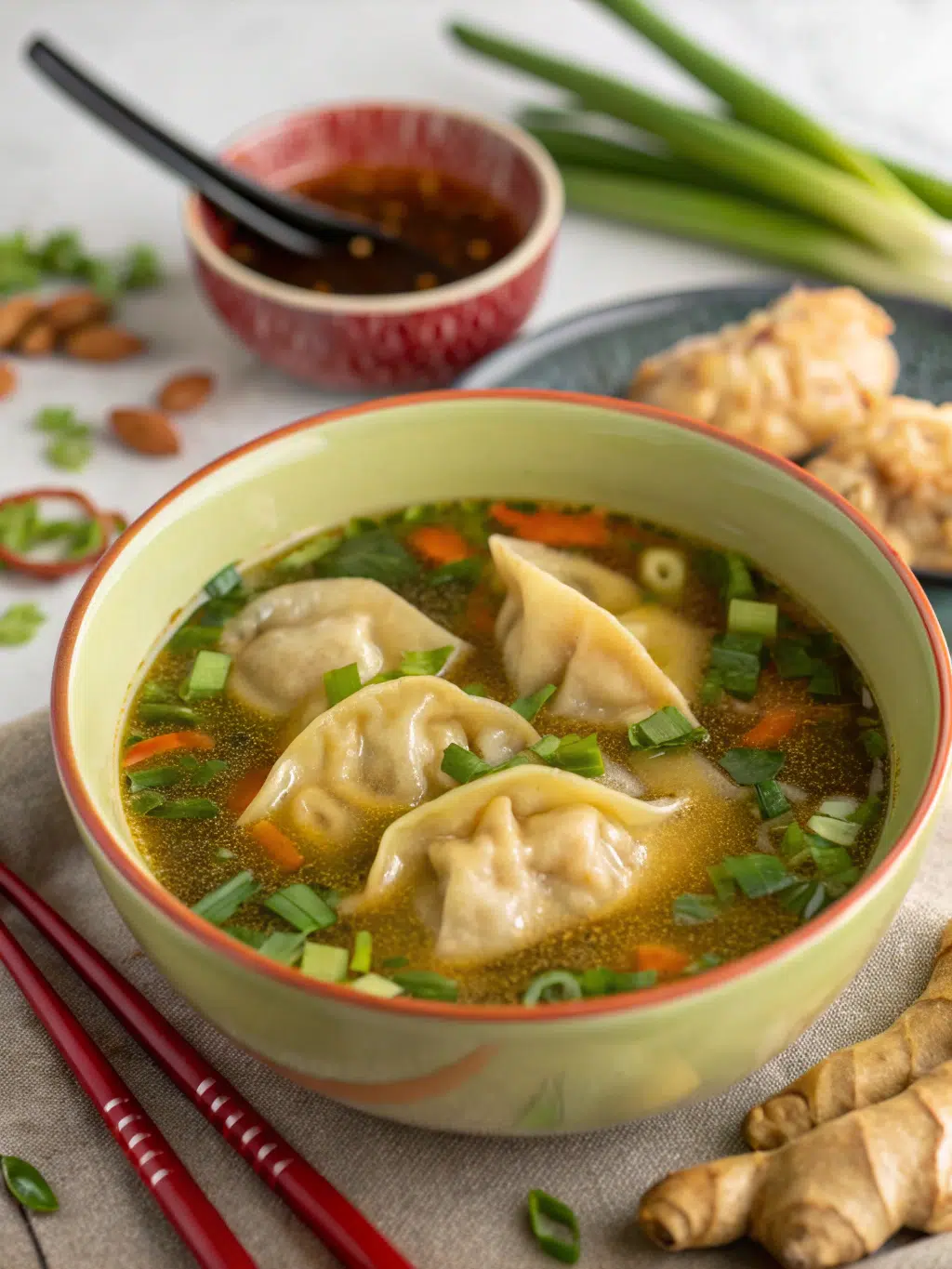 Easy Potsticker Soup