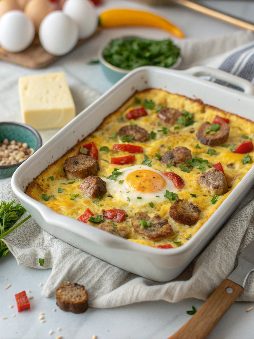 Easy Sausage and Egg Casserole: 7 Steps to Your Best Breakfast Ever!
