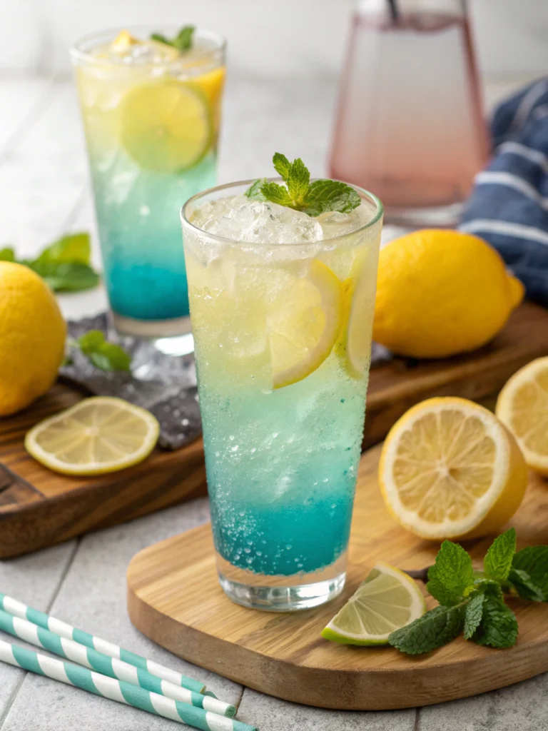 Electric Lemonade Vodka Cooler