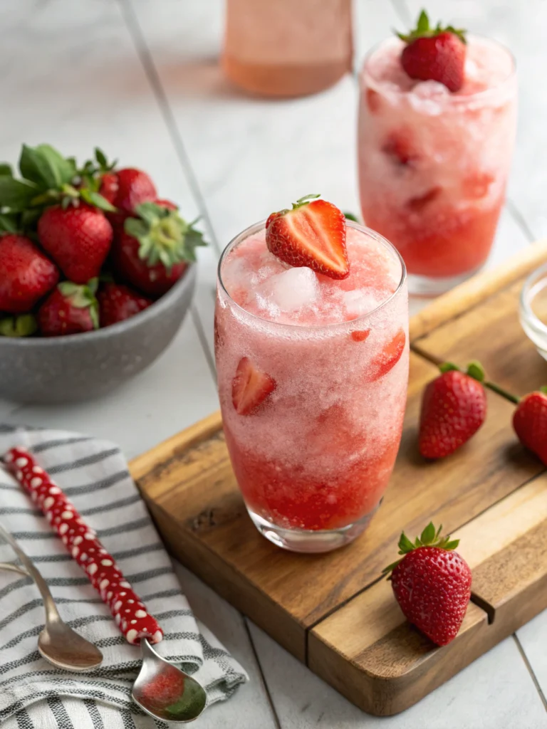 Frozen Strawberry Lemonade Bliss Recipe