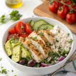 Greek Chicken Bowls (Easy Clean Eating Meal Prep)