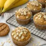Healthy Banana Oatmeal Muffins
