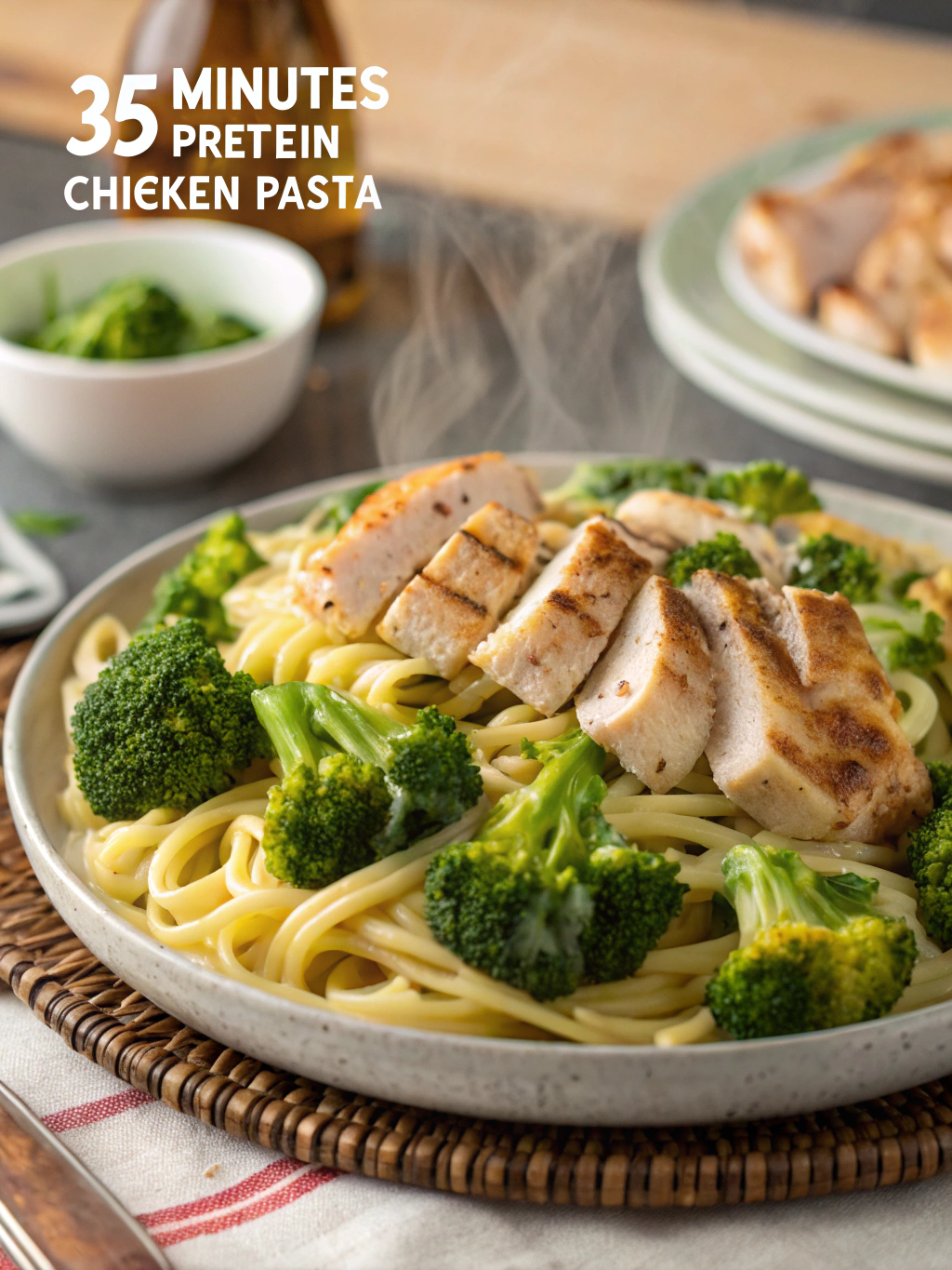 7 Secrets: High Protein Rotisserie Chicken Broccoli Pasta (35-Minute Recipe)
