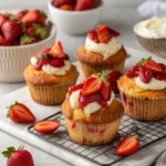 Irresistible Strawberry Shortcake Muffins