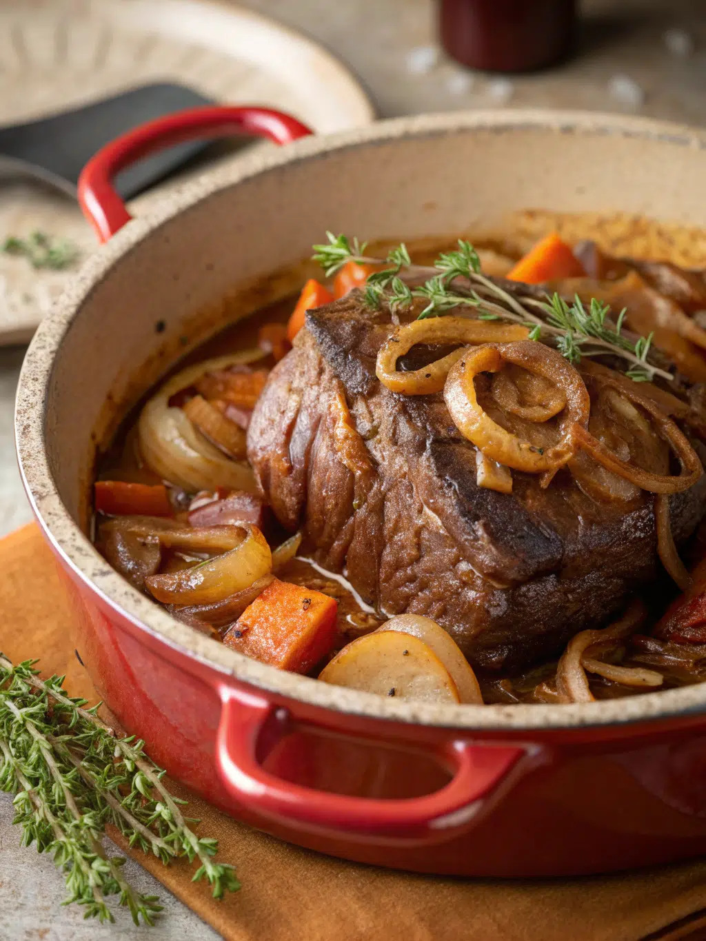 Juicy French Onion Pot Roast