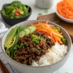 Korean Ground Beef Bowl