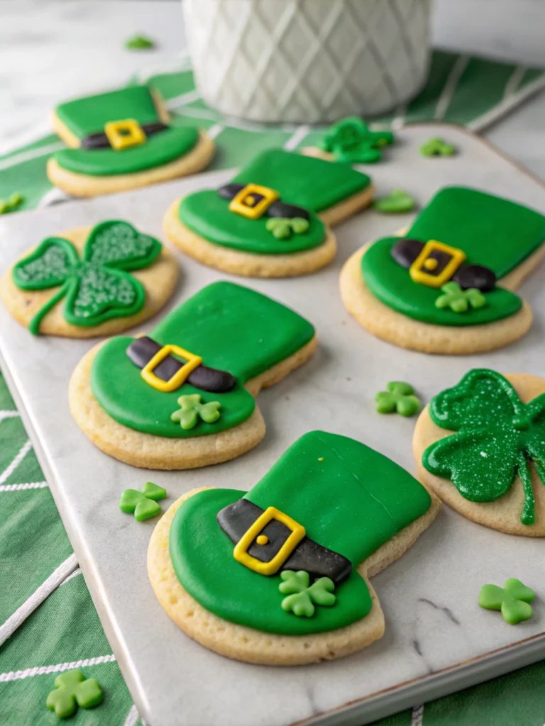 Leprechaun Hat Cookies